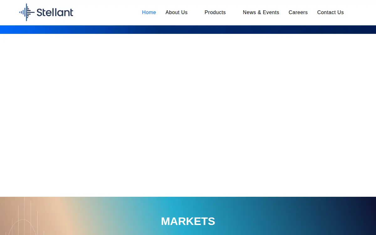 Homepage of Stellant Pst CORP.