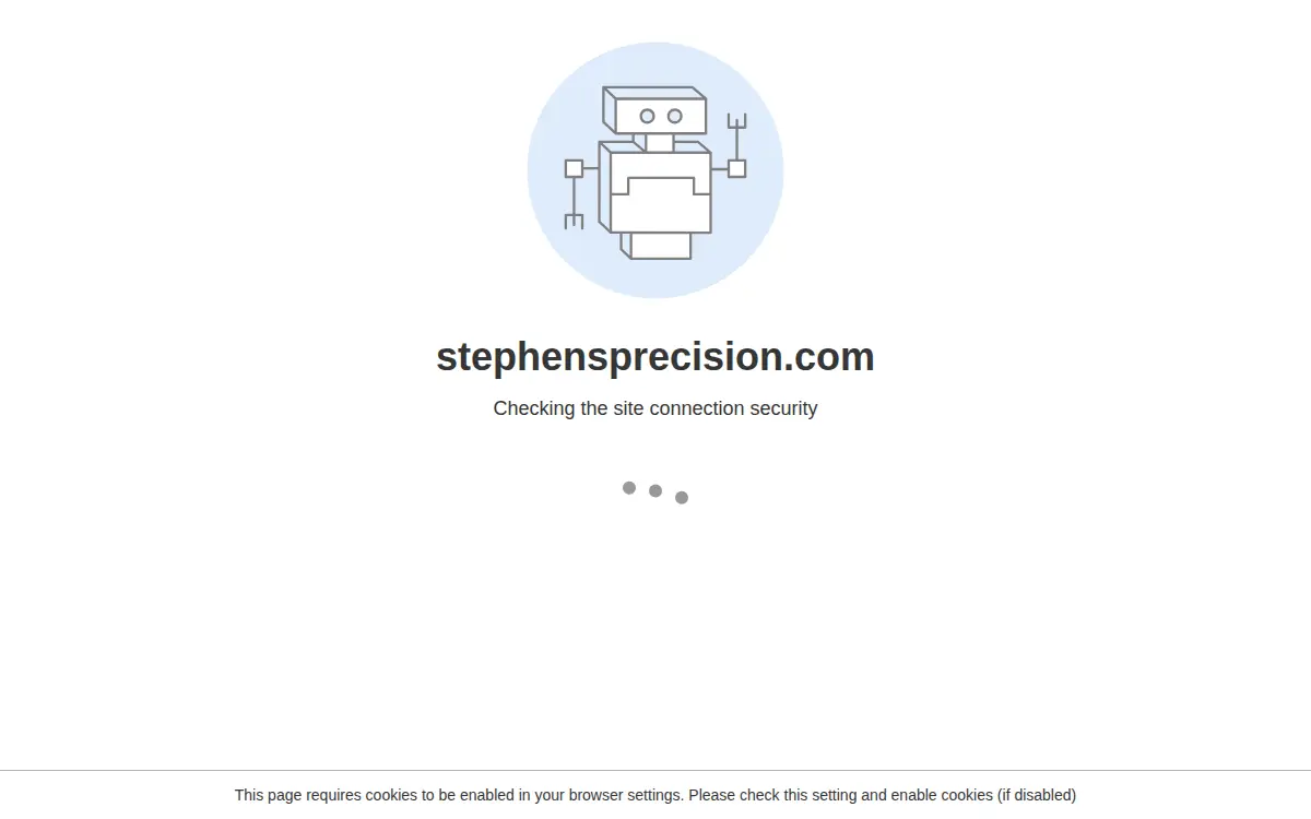 Homepage of Stephens Precision, INC