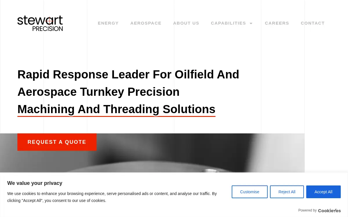 Homepage of Stewart Tubular Products LLC