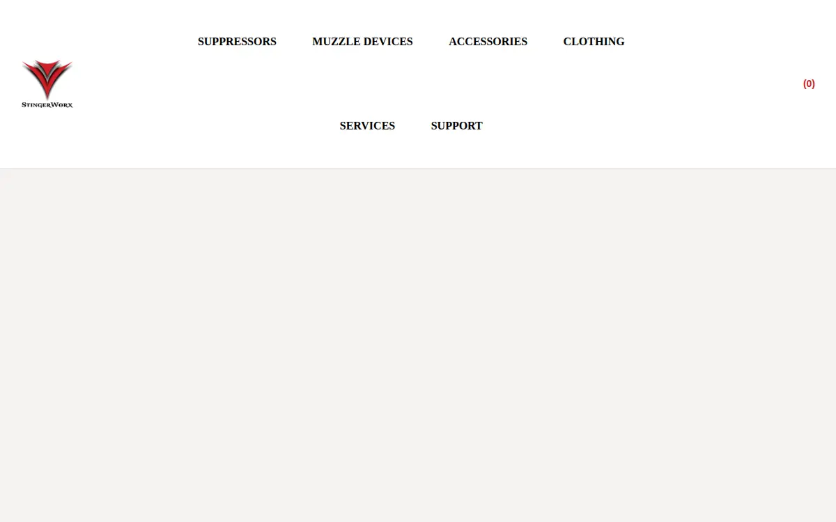 Homepage of Stinger Outdoor Group LLC