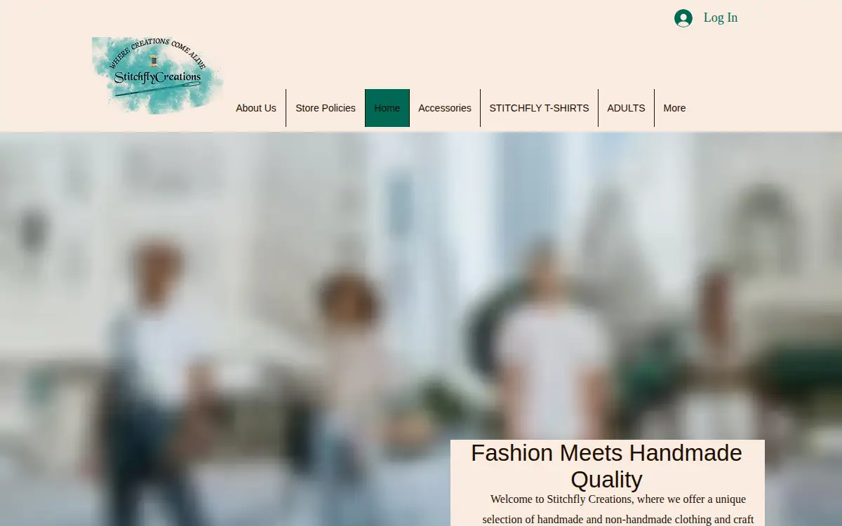 Homepage of Stitchflycreations LLC