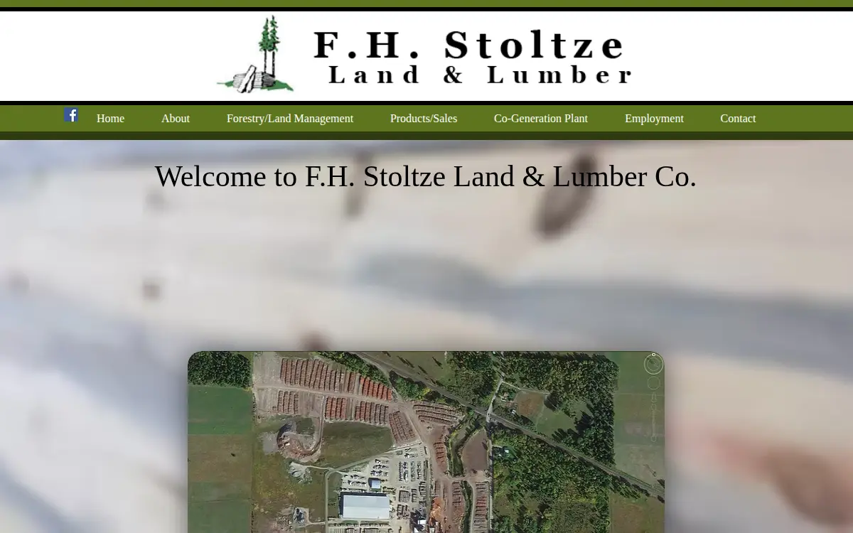 Homepage of F.h. Stoltze Land & Lumber Company