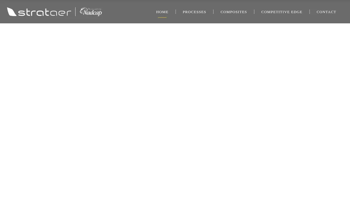 Homepage of Strataer LLC