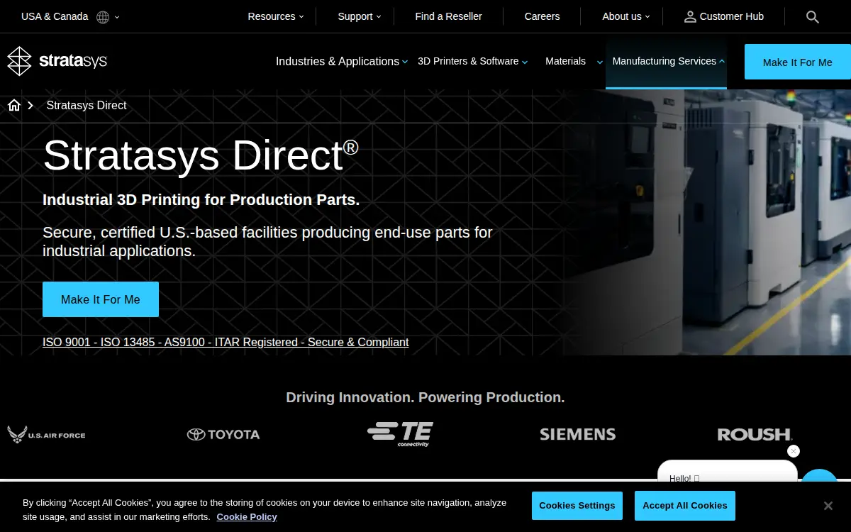 Homepage of Harvest Incorporated