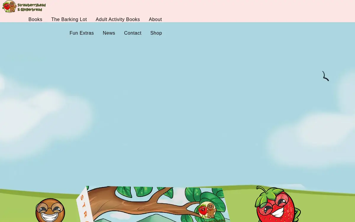 Homepage of Strawberryhead & Gingerbread, LLC