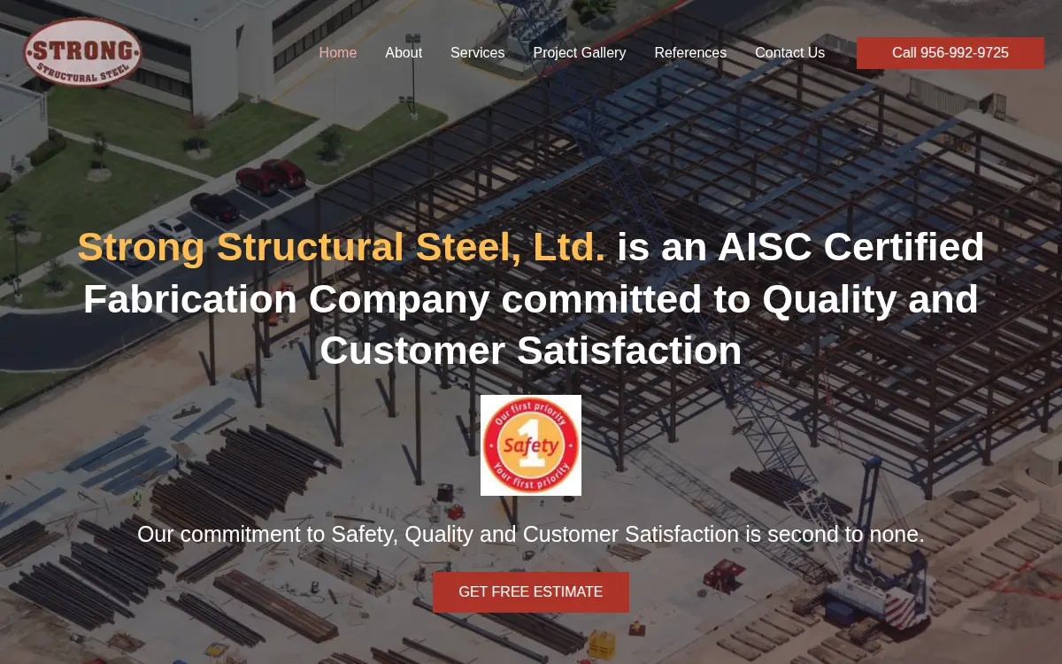 Homepage of Strong Structural Steel LTD