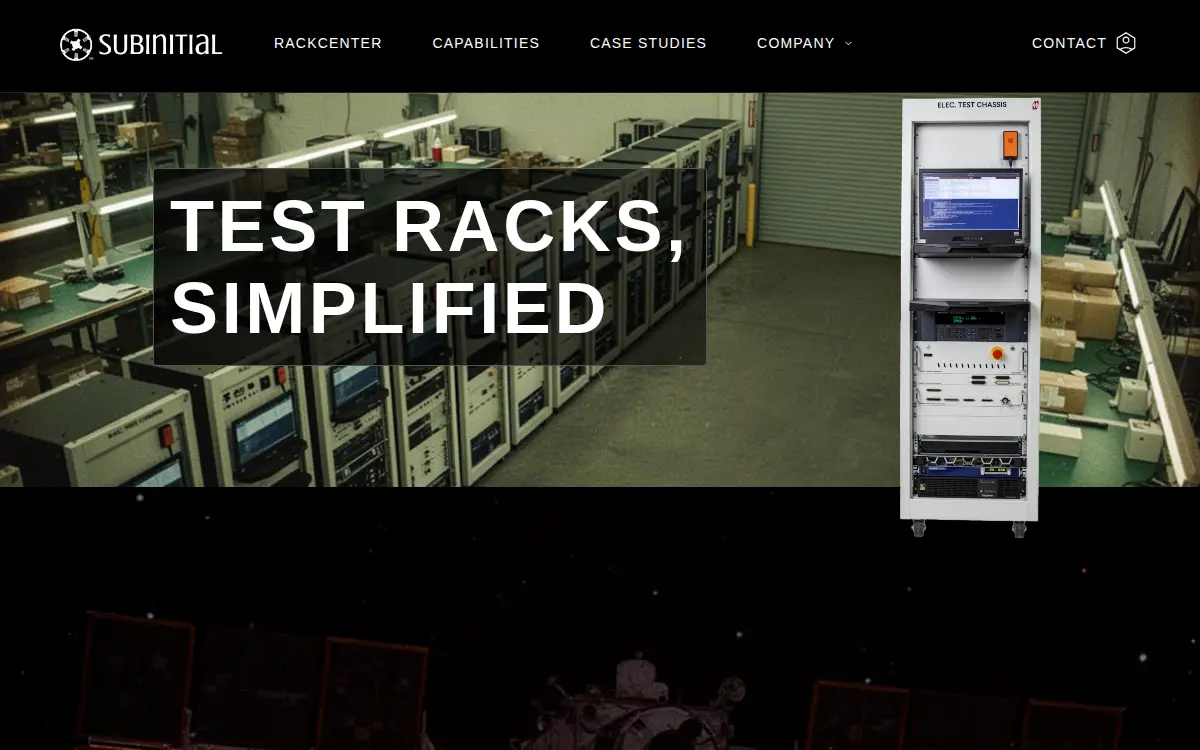 Homepage of Subinitial LLC