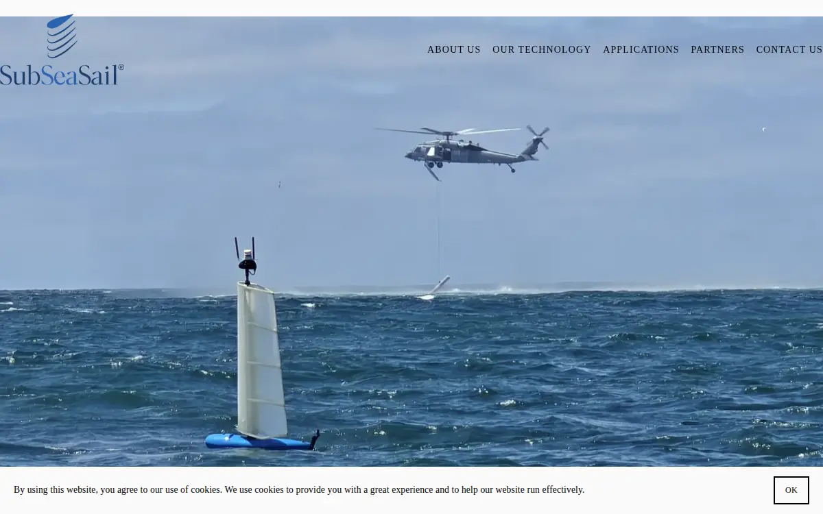 Homepage of Subseasail, INC
