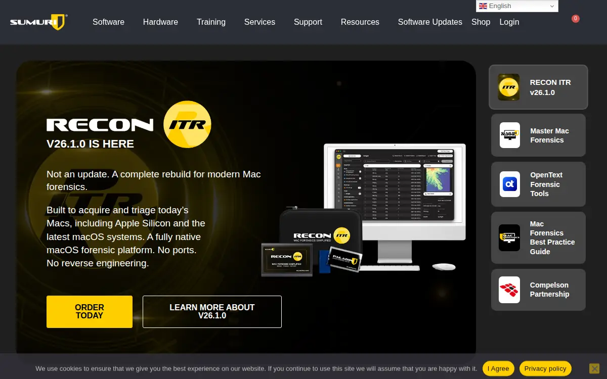 Homepage of Sumuri LLC