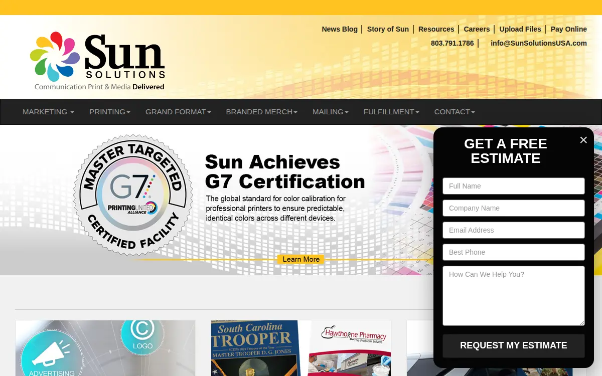 Homepage of Sun INC
