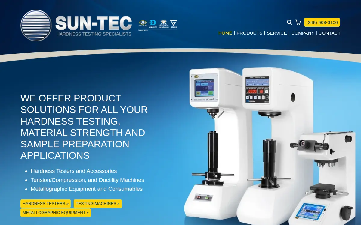 Homepage of Sun Tec CORP