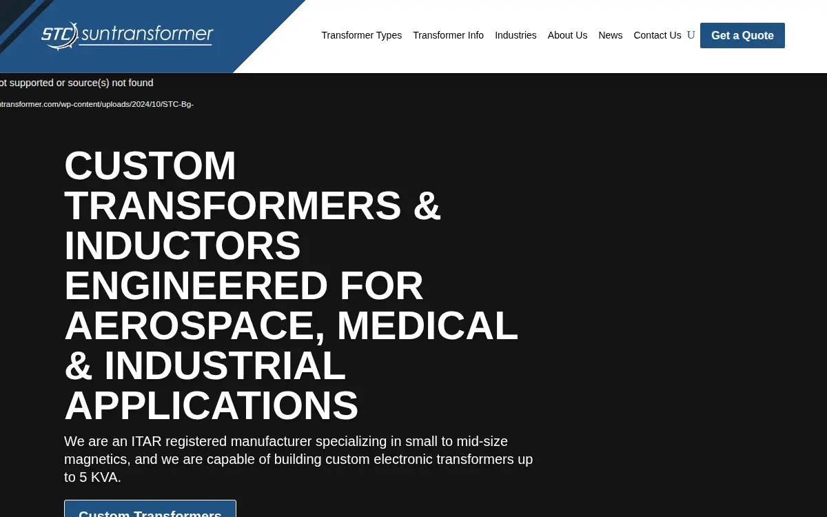 Homepage of Stc INC
