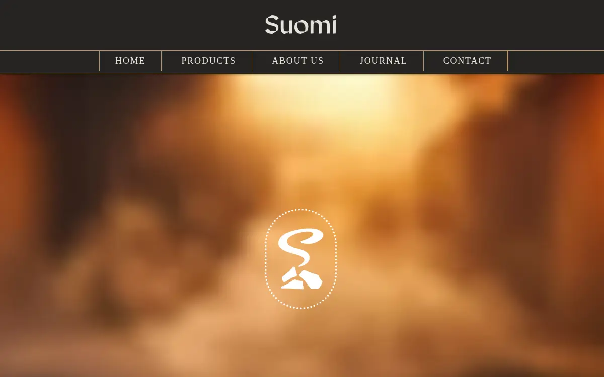 Homepage of Suomi Saunas Limited