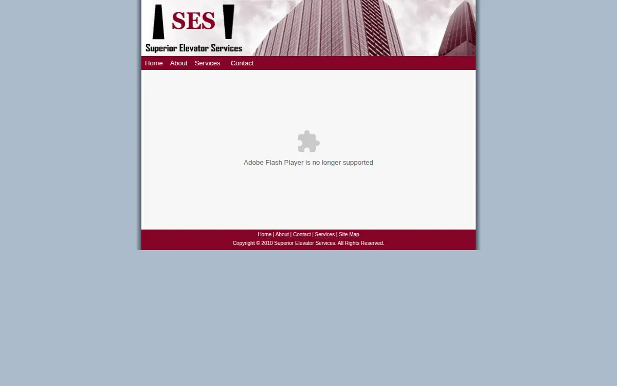 Homepage of Superior Elevator Services, L.l.c.