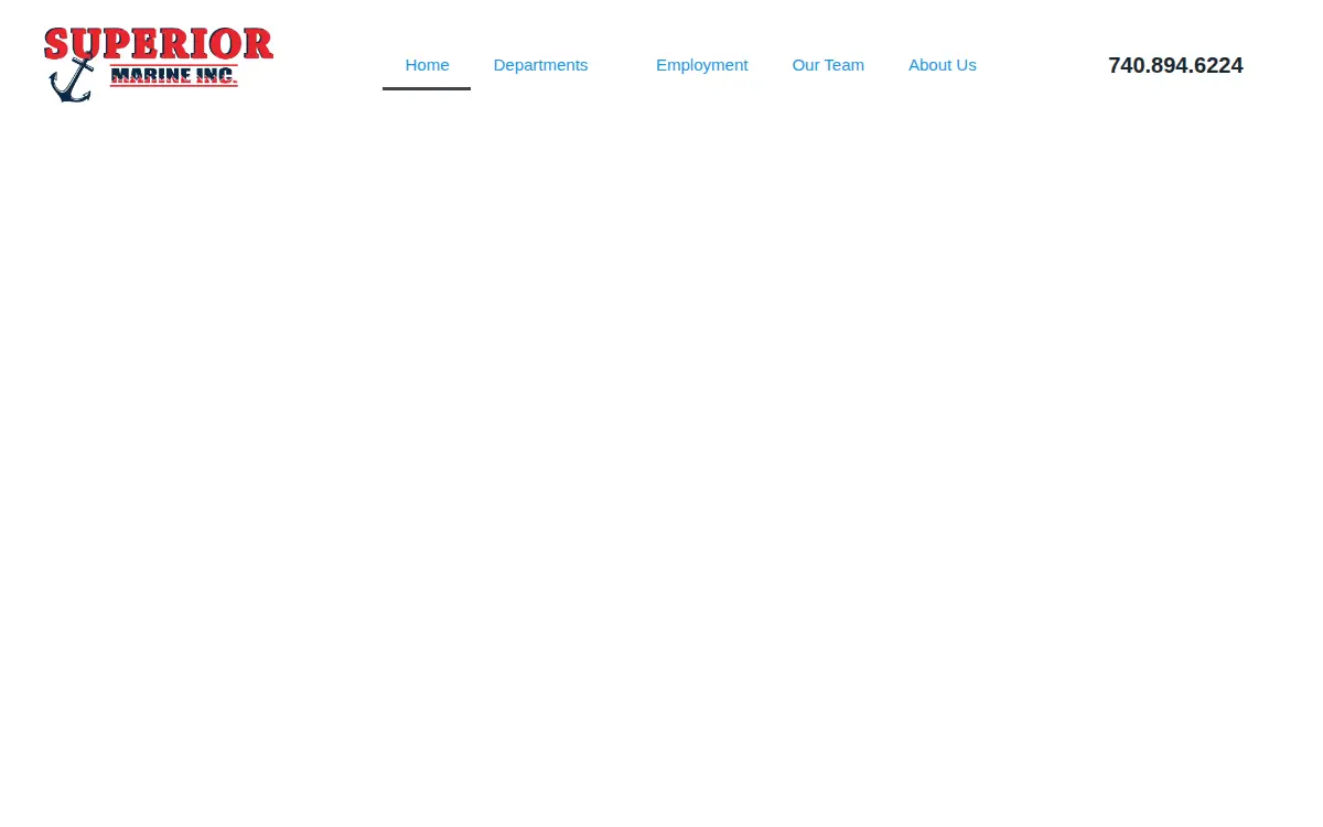 Homepage of Superior Marine Ways, INC