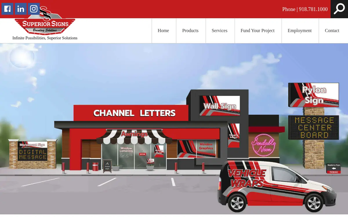 Homepage of Innovative Original Solutions LLC