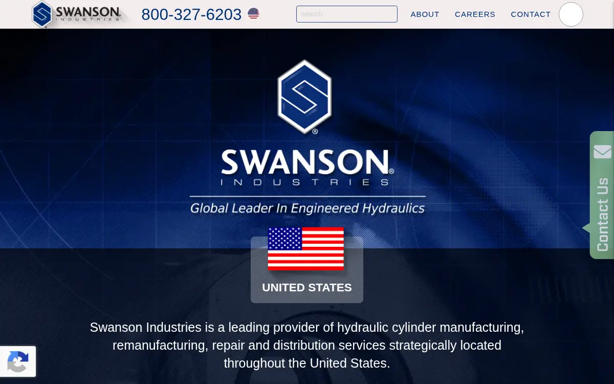 Homepage of Swanson Industries INC
