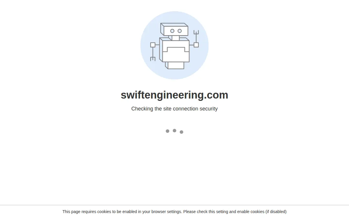 Homepage of Swift Engineering INC.