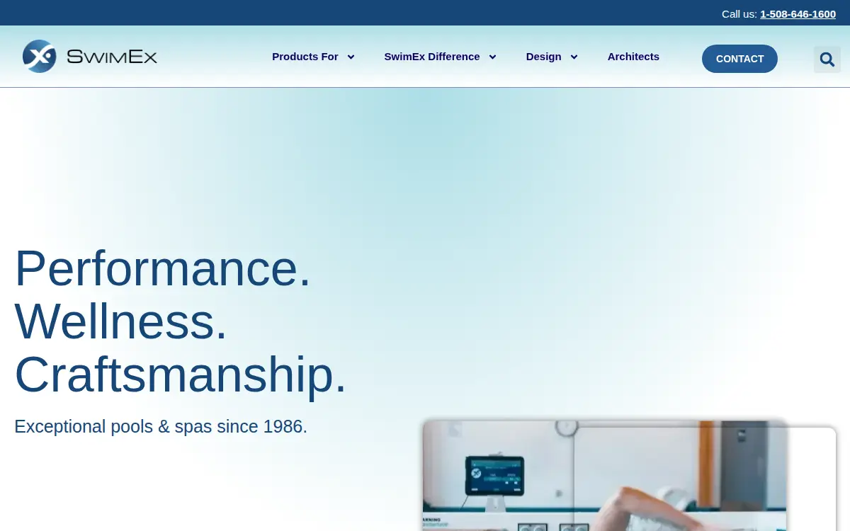 Homepage of Swimex INC
