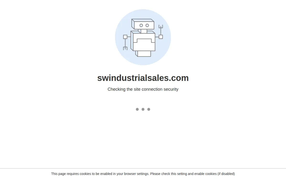 Homepage of Southwest Industrial Sales LLC