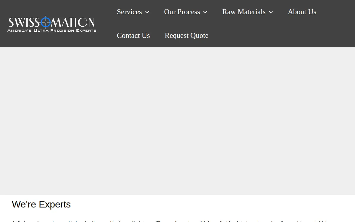 Homepage of Swissomation INC
