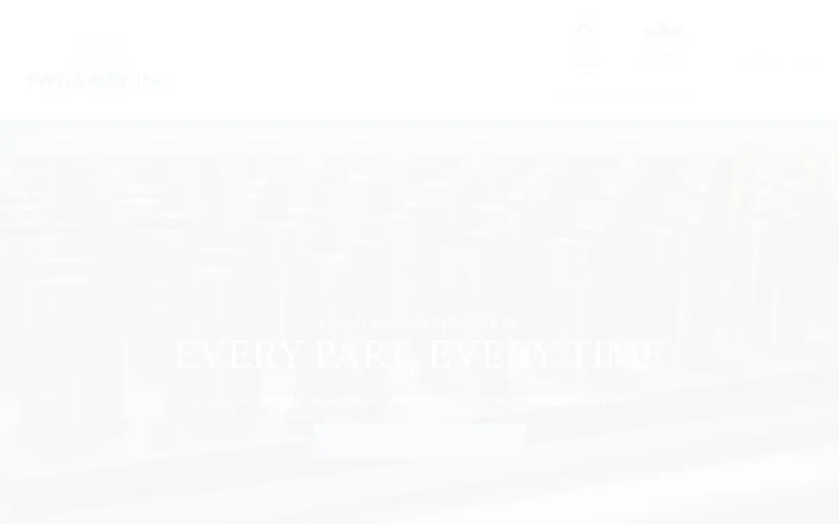 Homepage of Swissway INC.