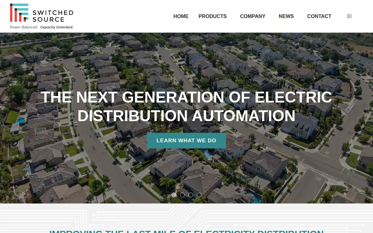 Homepage of Switched Source INC.