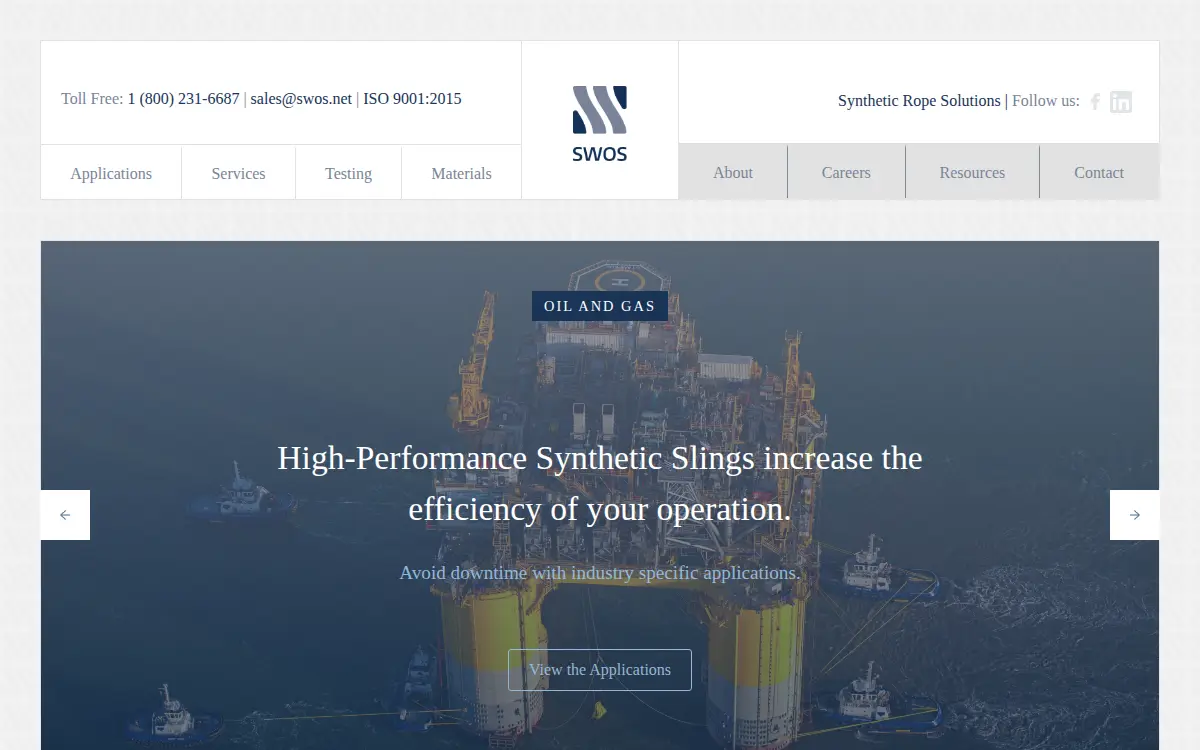 Homepage of Southwest Ocean Services, INC.