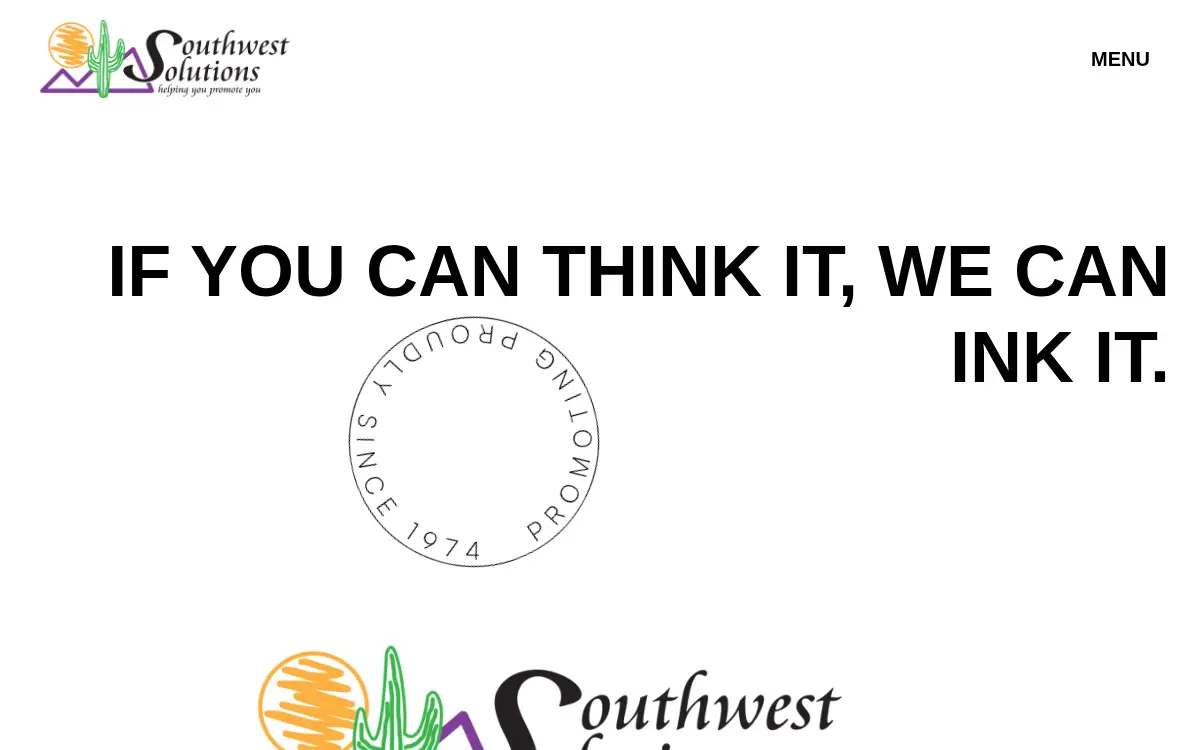 Homepage of Southwest Solutions Az, INC