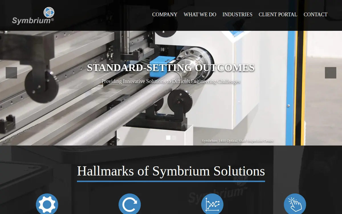 Homepage of Symbrium INC