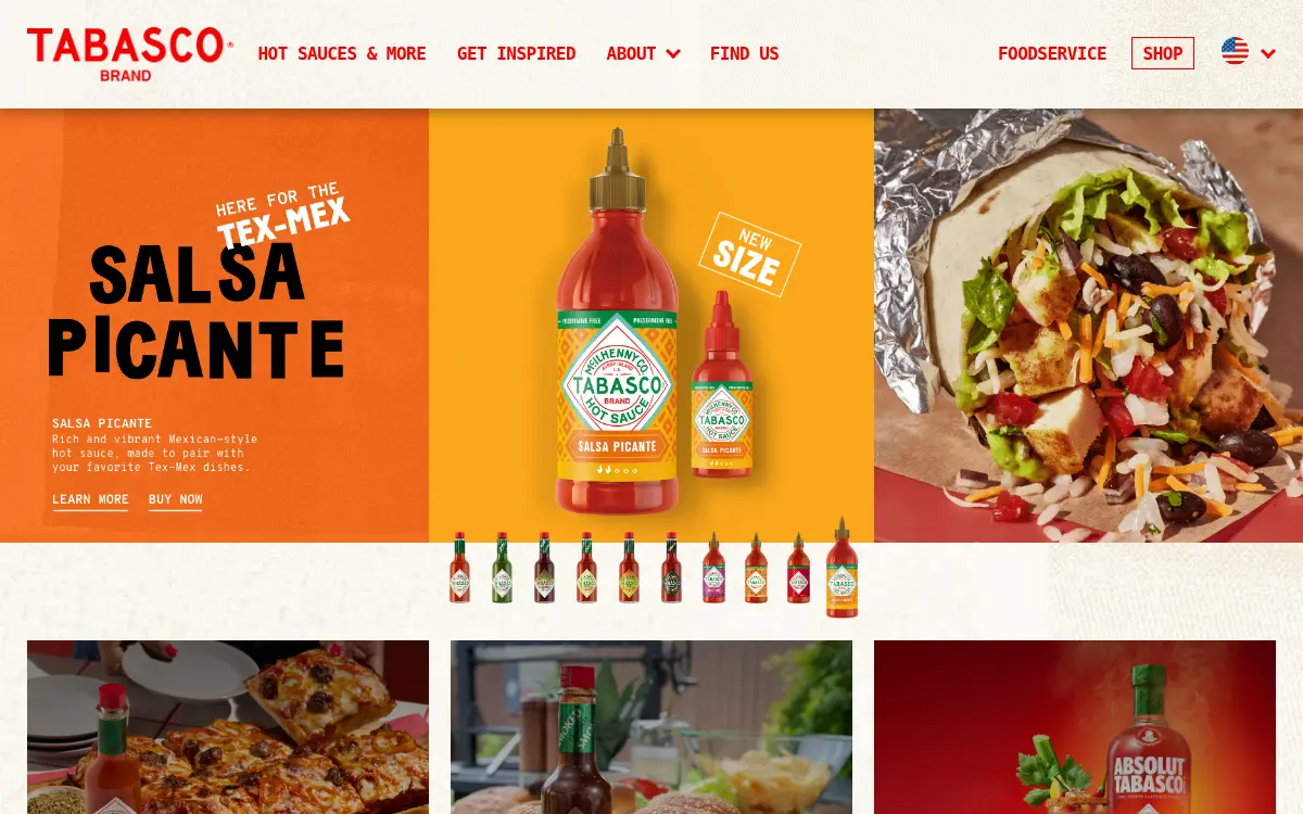 Homepage of Mcilhenny CO