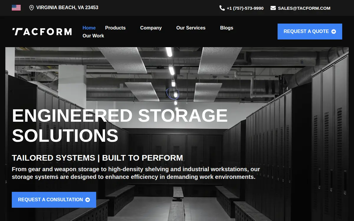 Homepage of X2 Storage and Design LLC