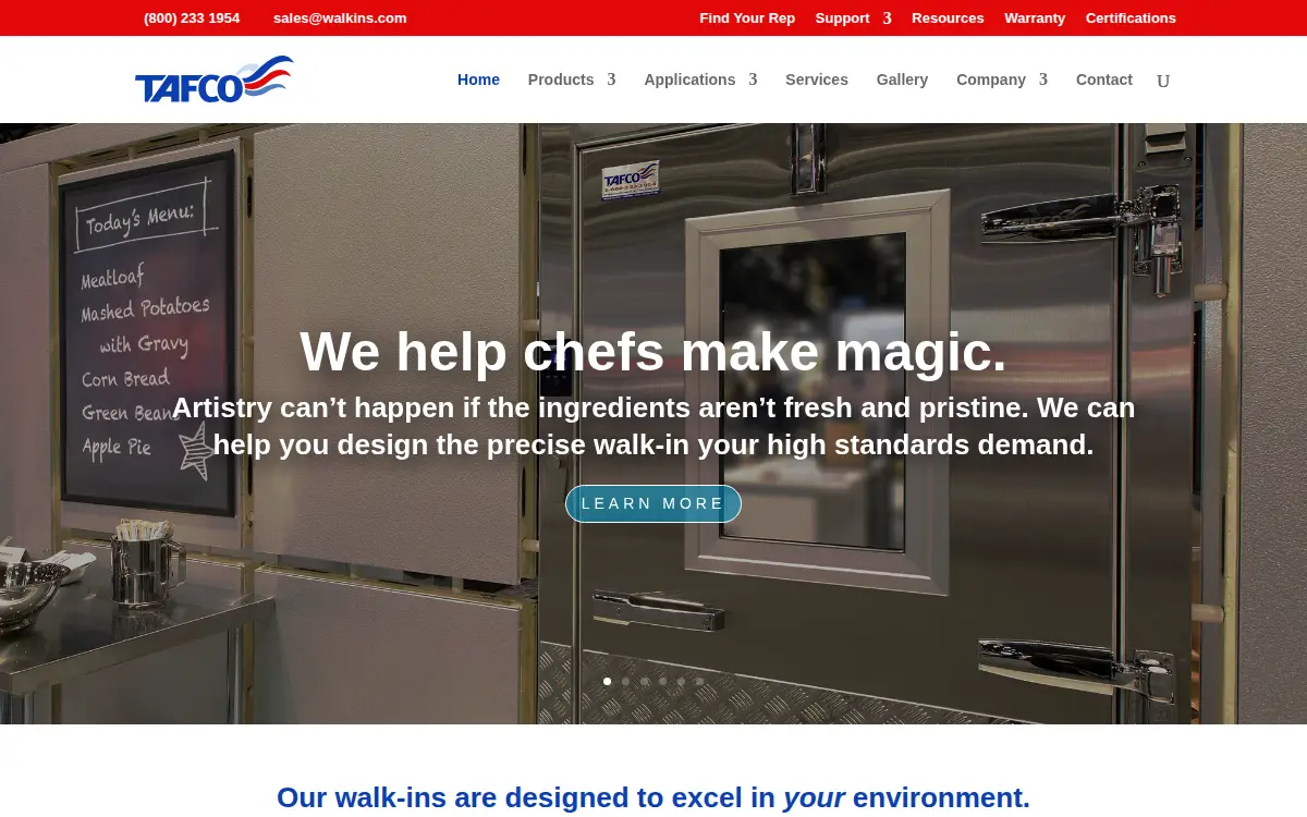 Homepage of Tmp Manufacturing Company, INC.