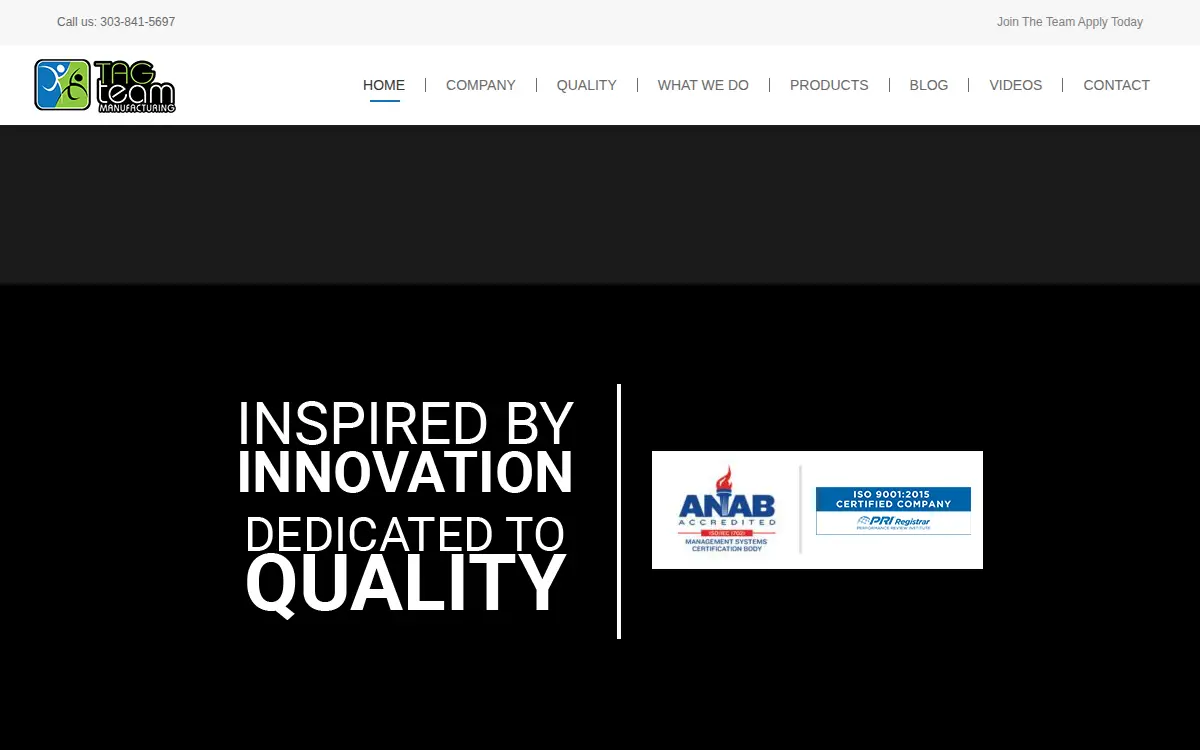 Homepage of Taggart Enterprises INC
