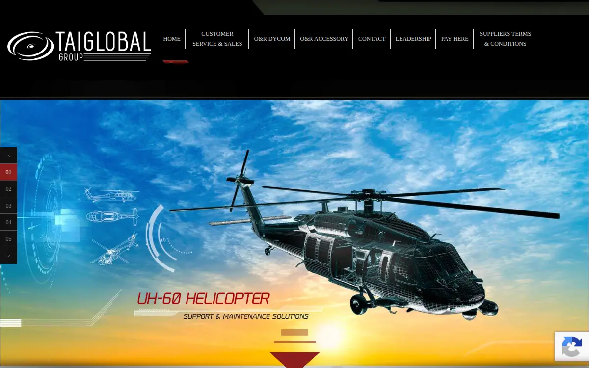 Homepage of Taiglobal Group LLC