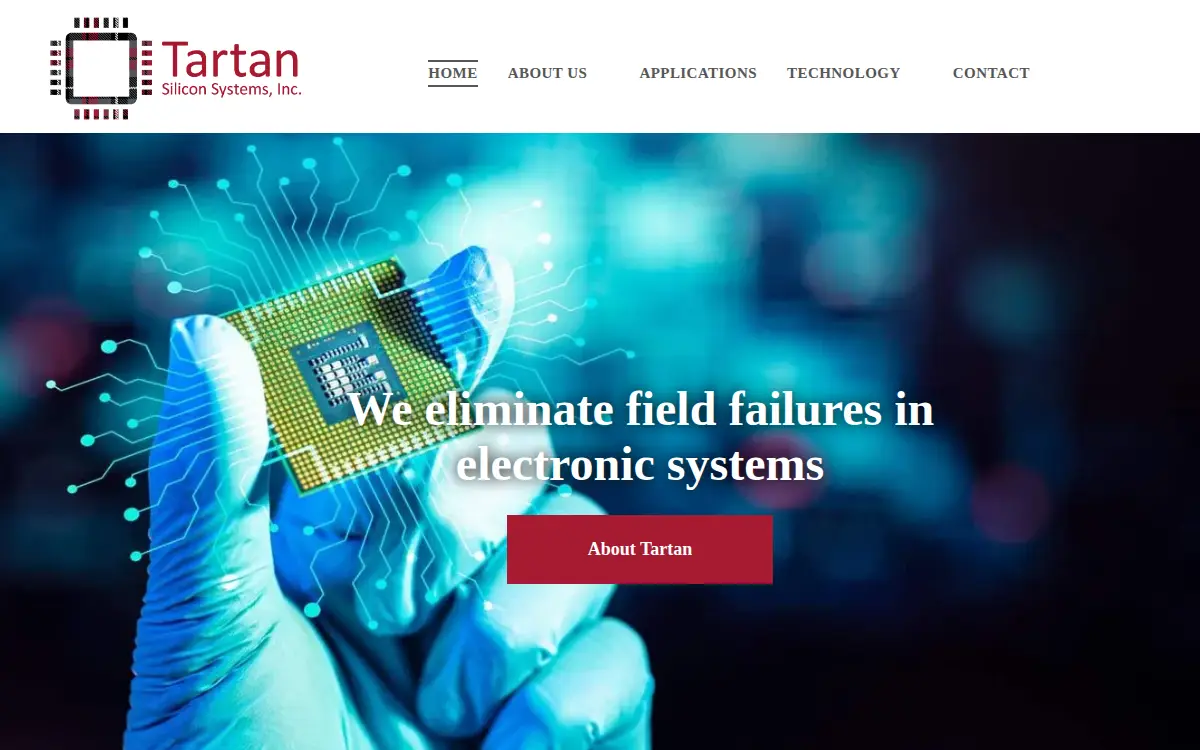 Homepage of Tartan Silicon Systems, INC.