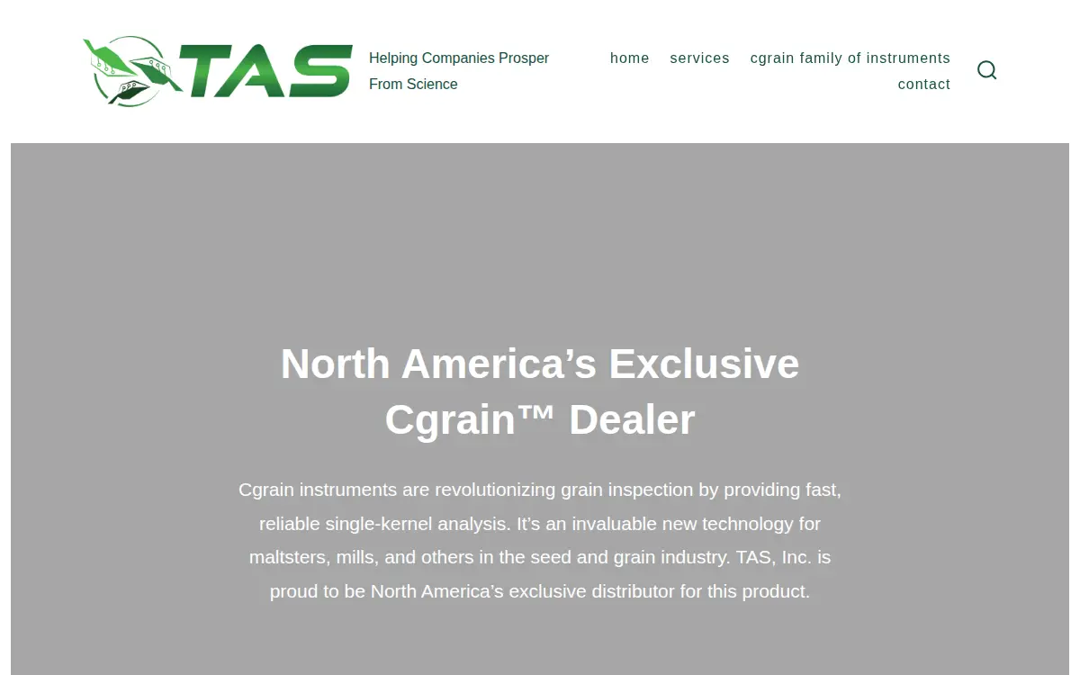 Homepage of Ta Scientific INC.