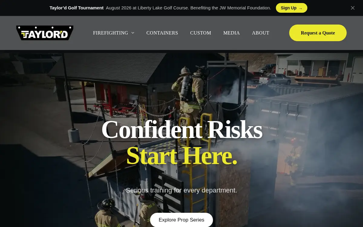 Homepage of Taylord Systems LLC