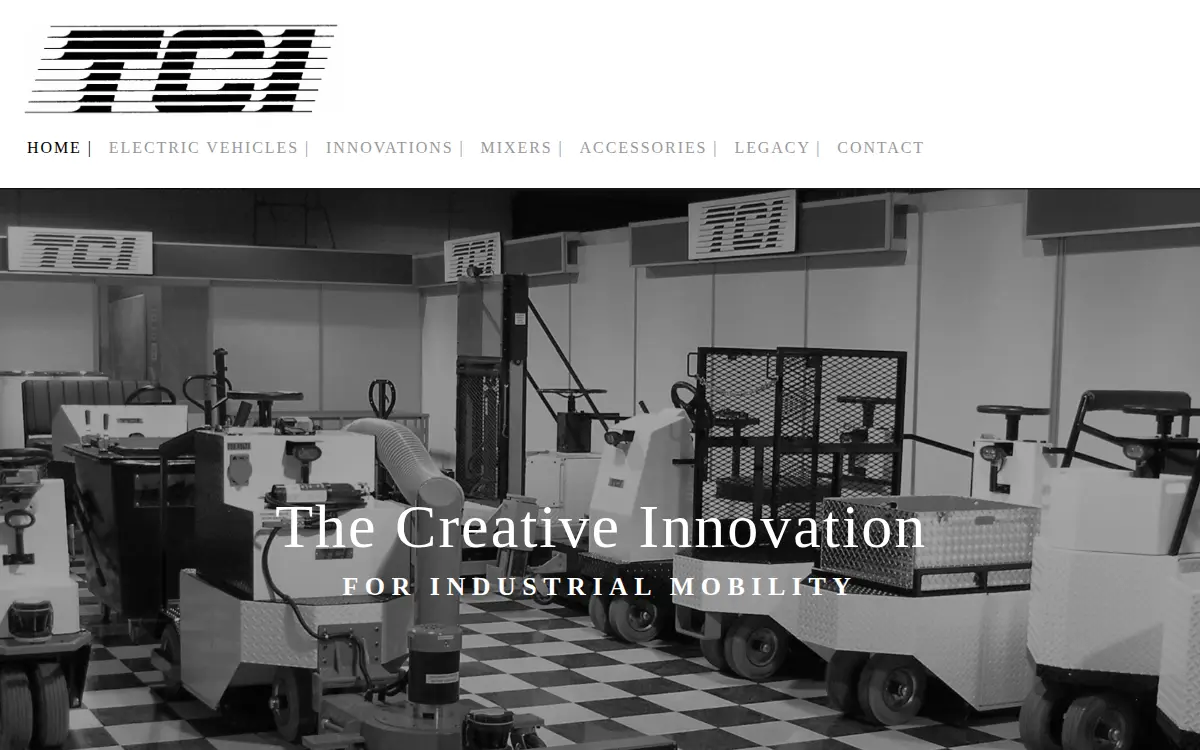 Homepage of Tci Mobility, LLC