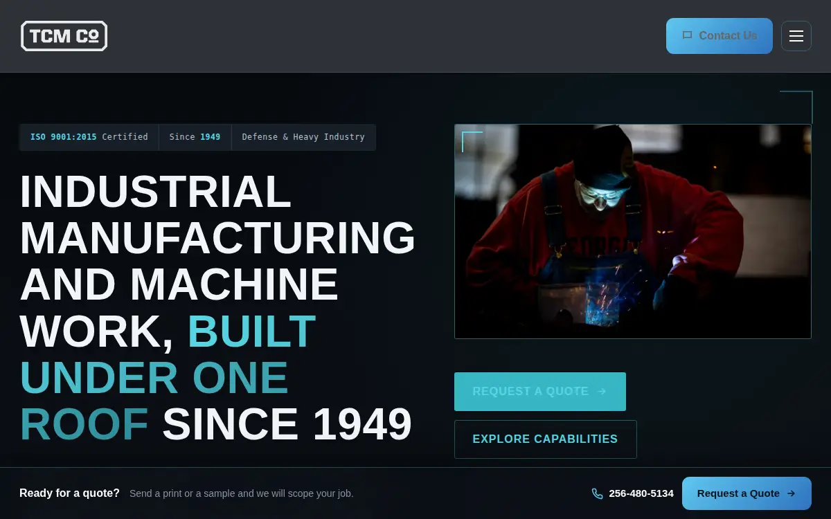 Homepage of Thrive Talladega, LLC