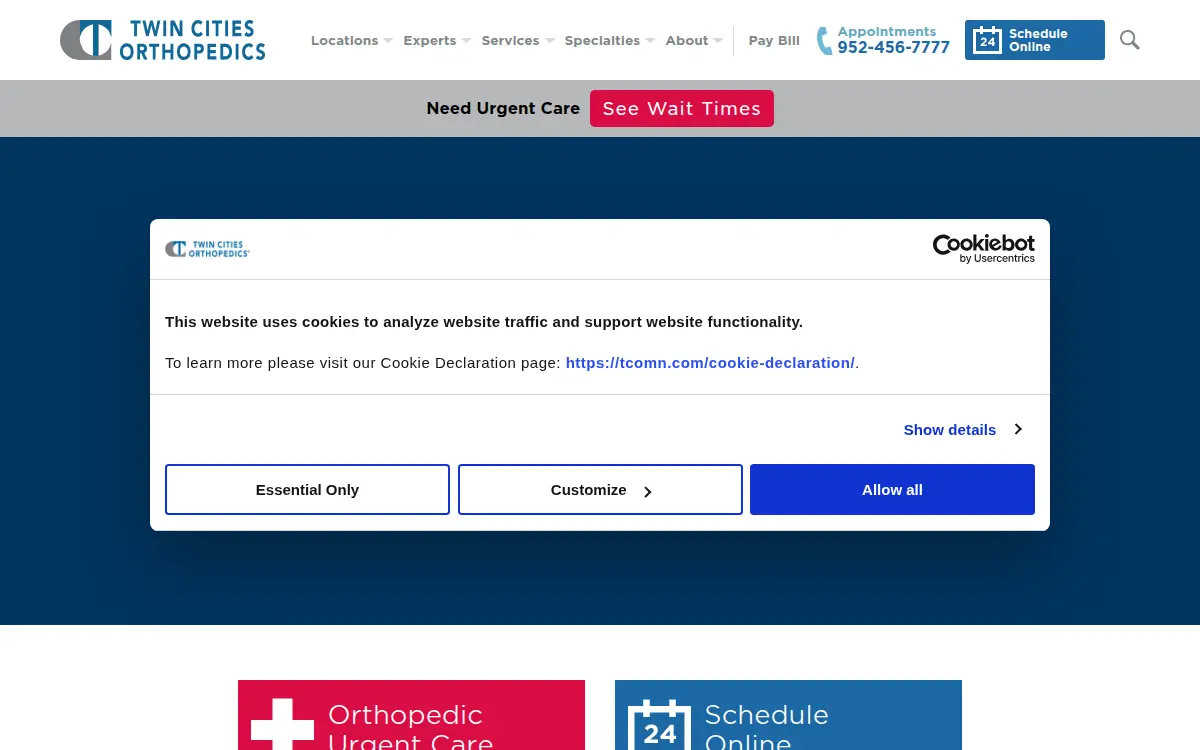Homepage of Infinite Health Collaborative, P.a
