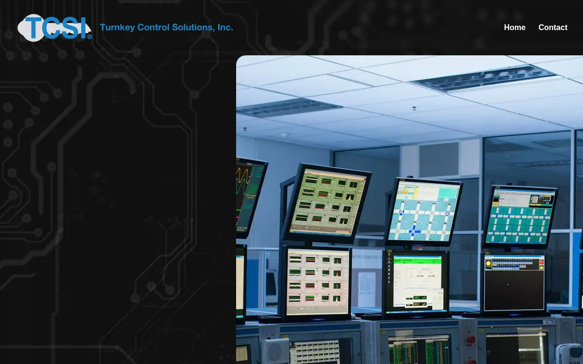 Homepage of Turnkey Control Solutions INC