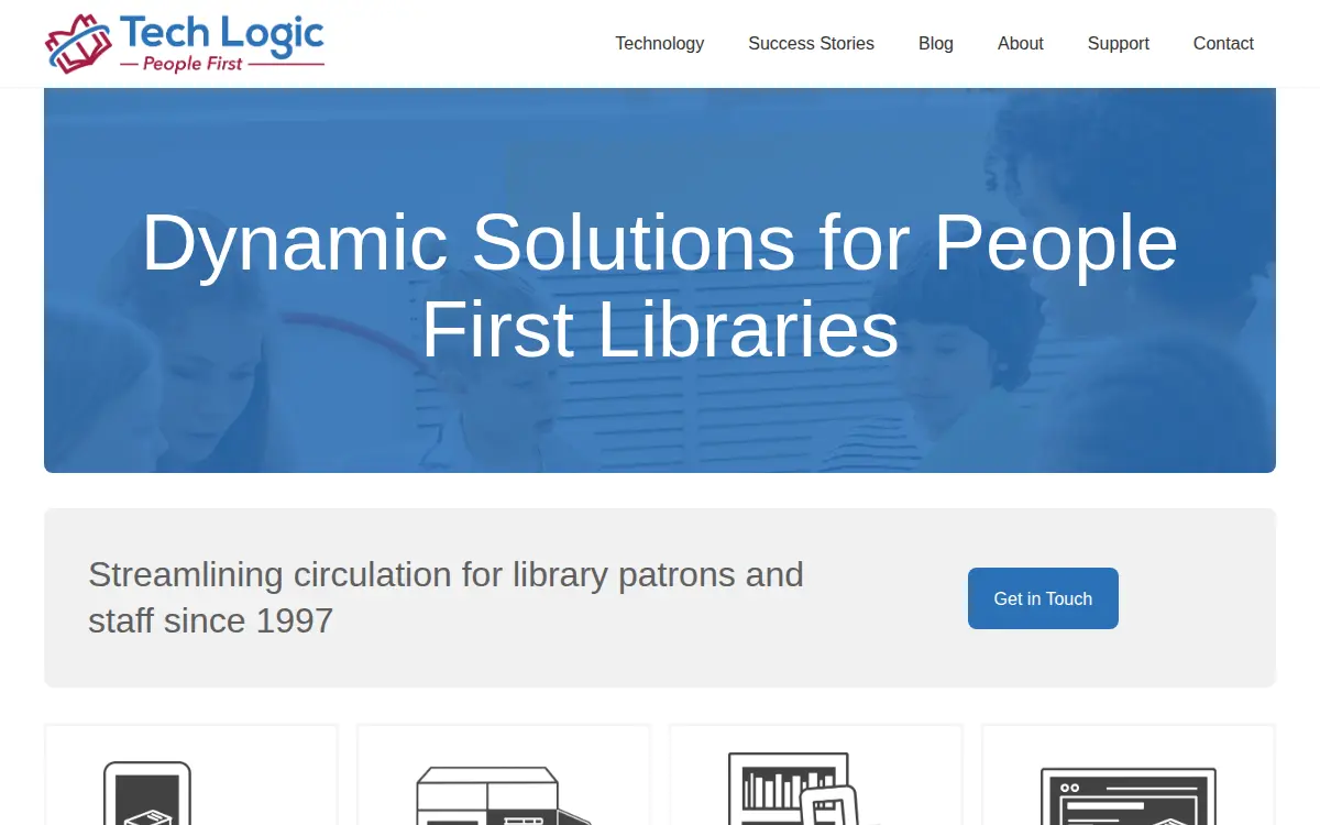 Homepage of Tech Logic Corporation