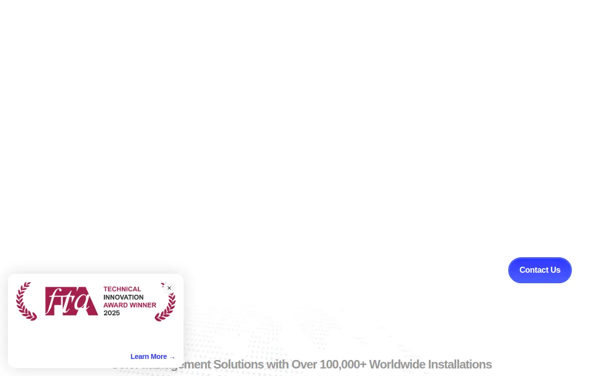 Homepage of Techkon USA LLC