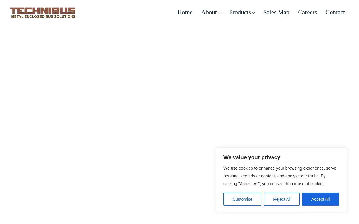 Homepage of Technibus, INC.