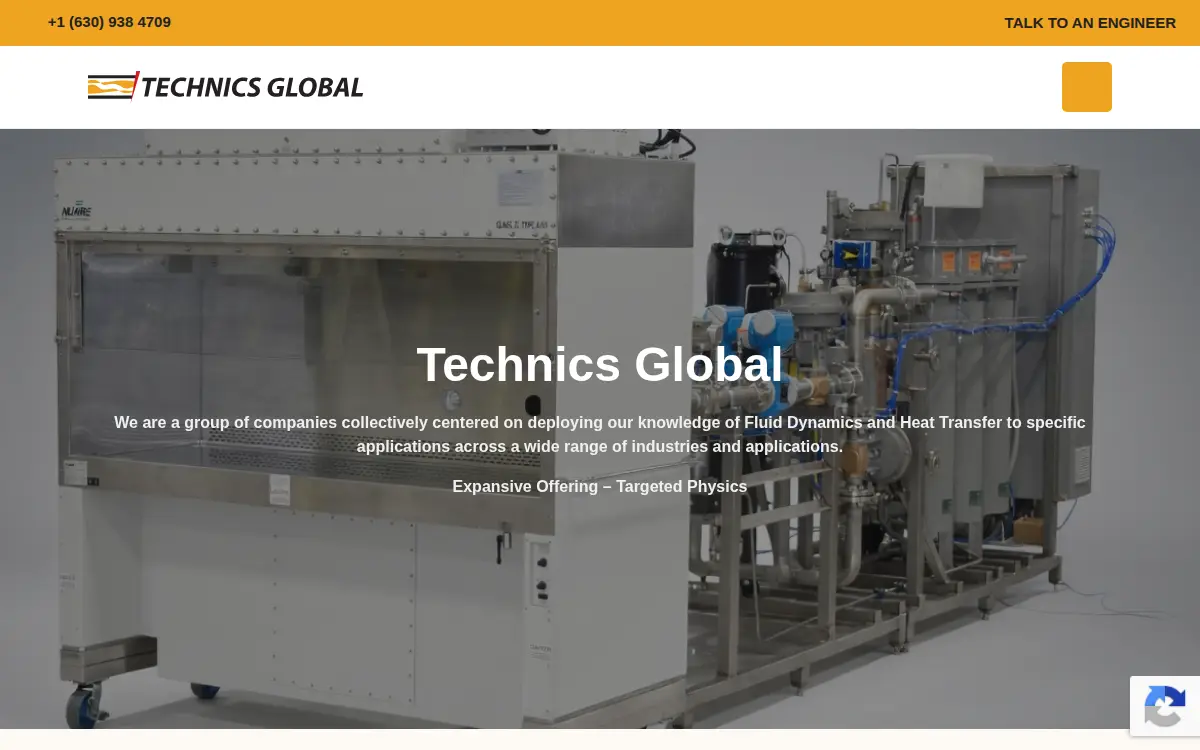Homepage of Technics INC