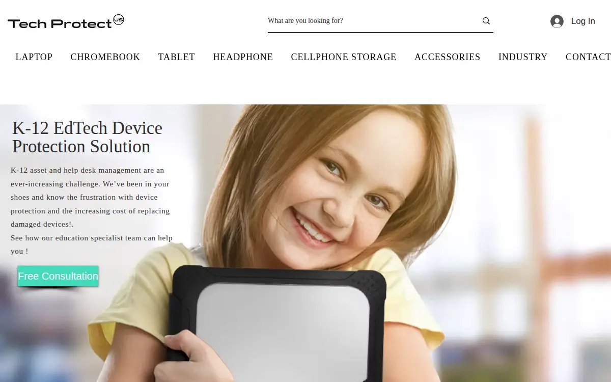 Homepage of Techprotectus INC