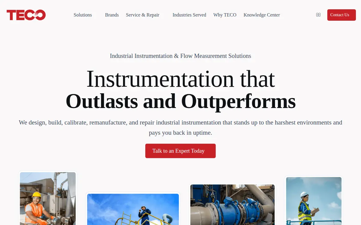 Homepage of Thompson Equipment Company INC