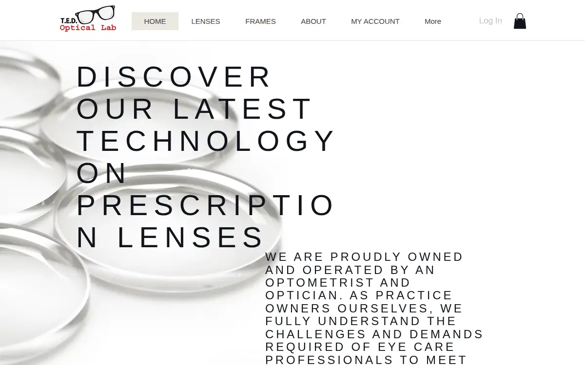 Homepage of The Eye Doc Supplies LLC