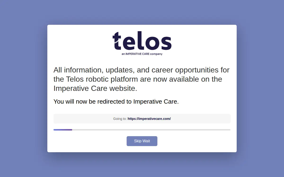 Homepage of Telos Health, INC.